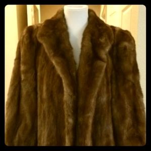 100% fur coat